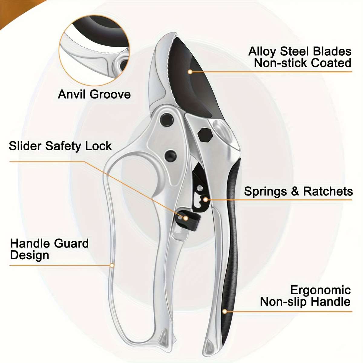 Scissors Quantity 1 Pc  Silver
