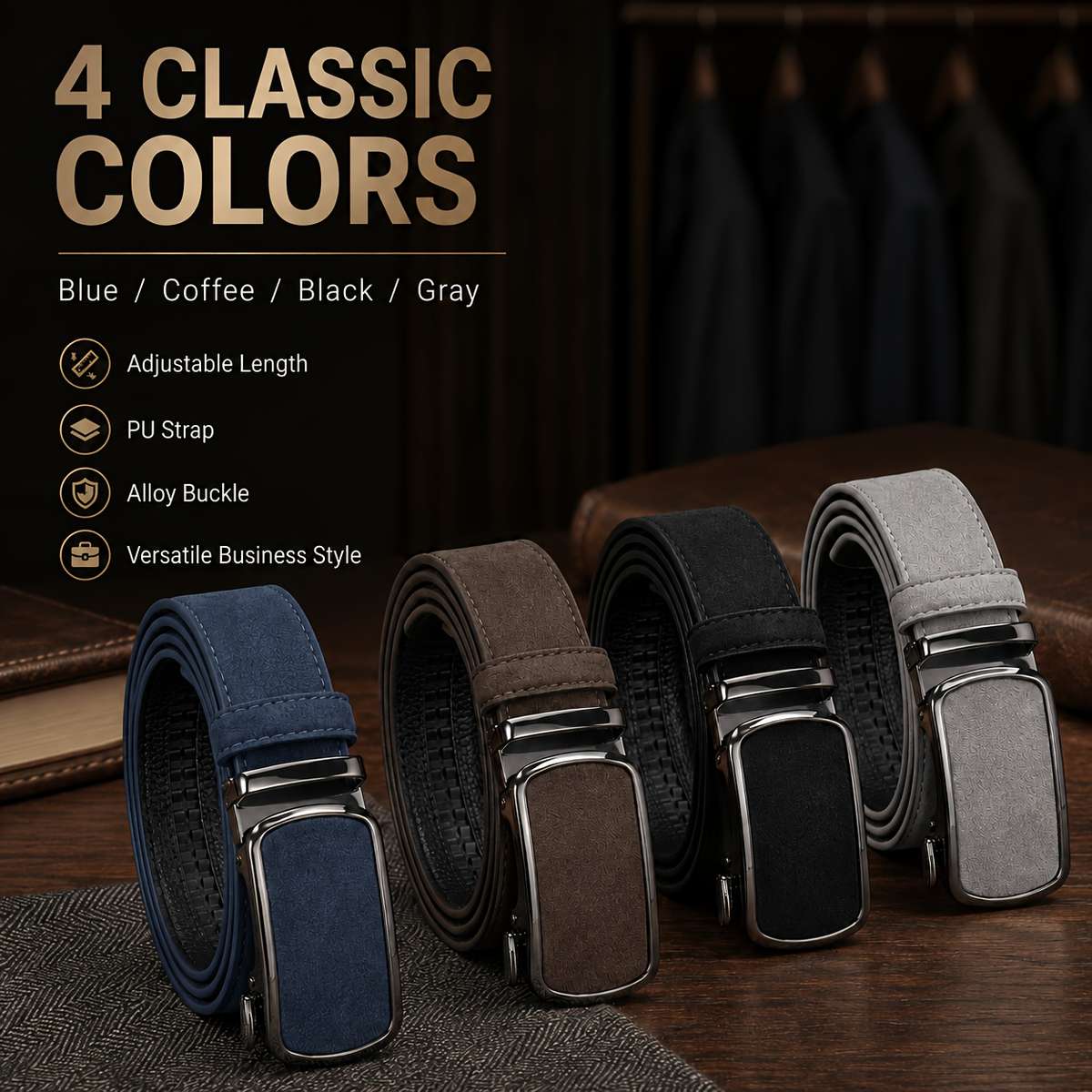 Belt Color Grey Size 130Cm 51.18In