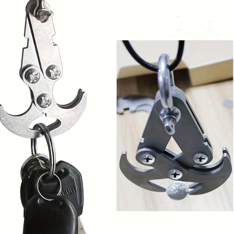 Hook Upquantity 2Pcs Stainless Steel Folding Hook