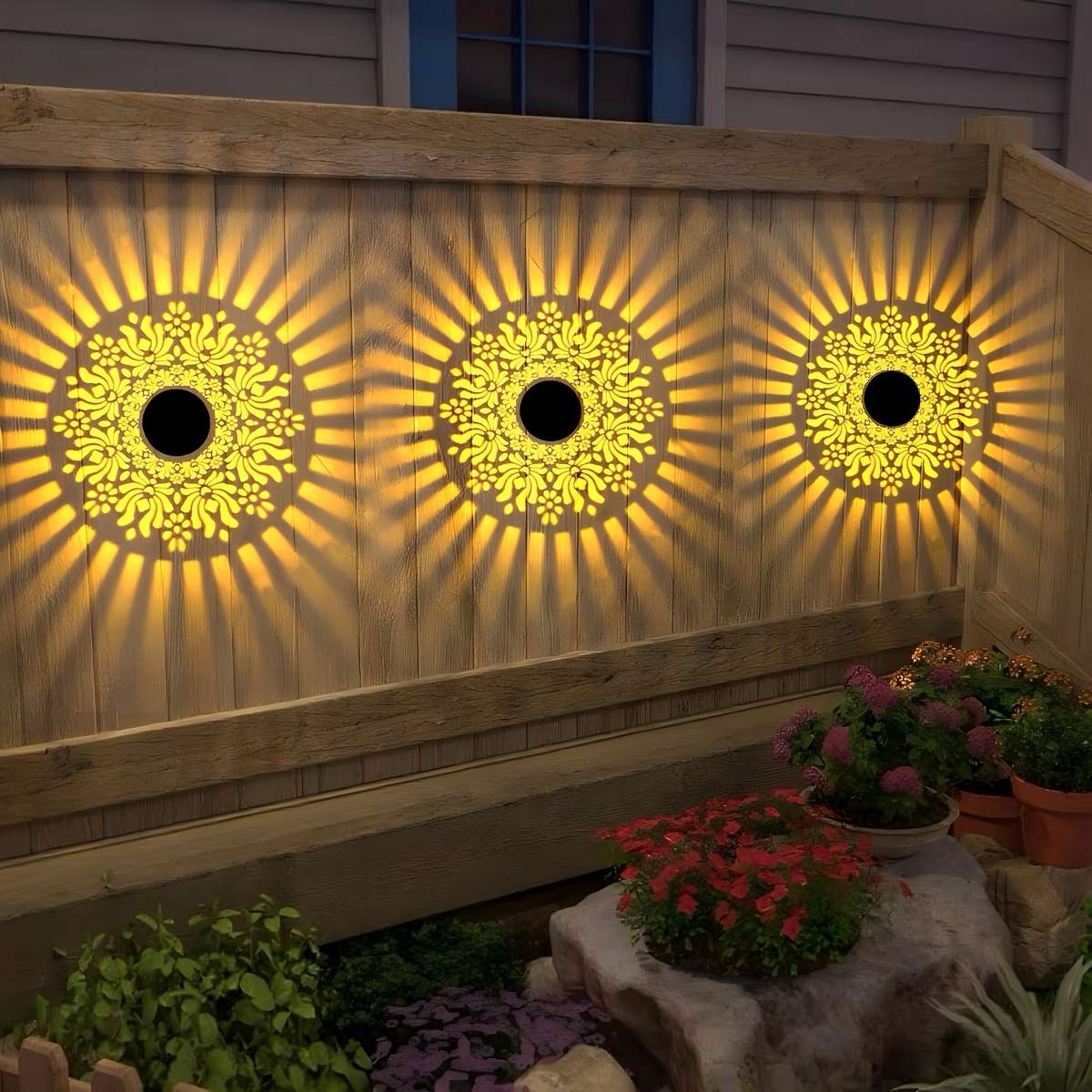 Solar Emergency Lights Model Peony Wall Light1