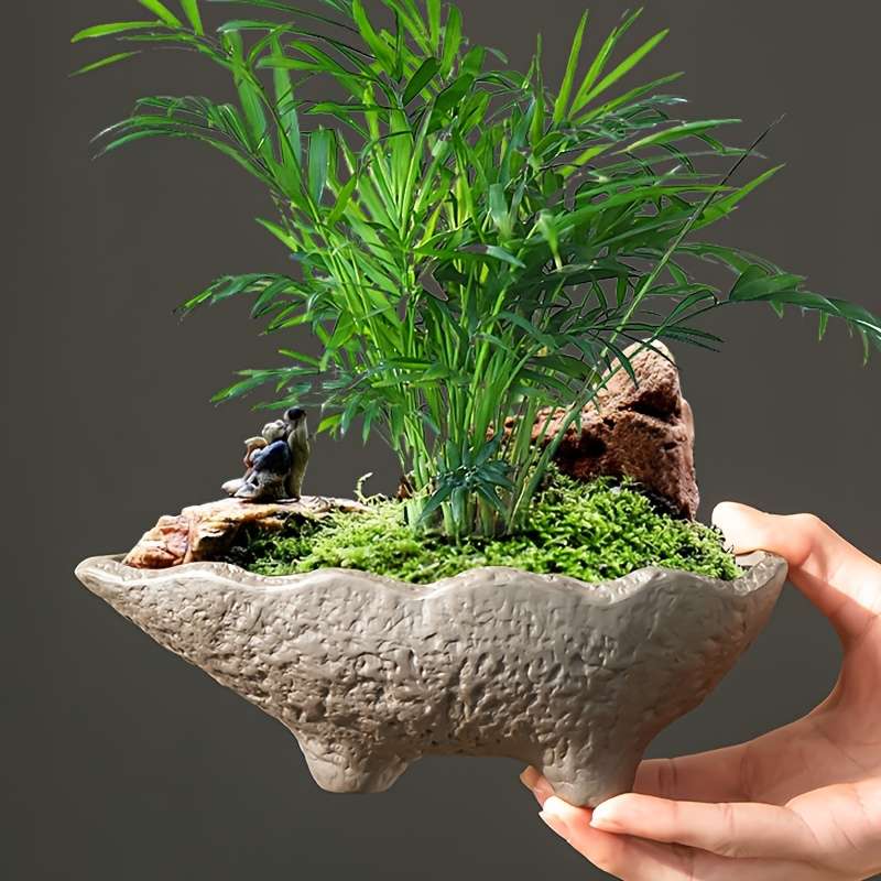 Flowerpot Model 1Pc Flowerpot Add 1Pc Plastic Base