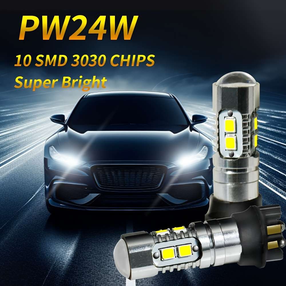 Car Lights Color White