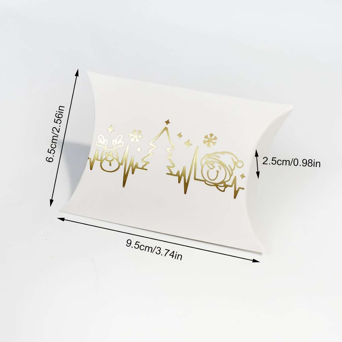 Christmas Gift Boxes Color White