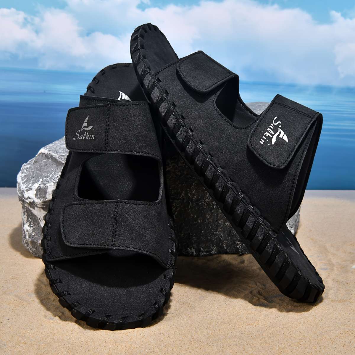 Sandals Color Black Size Uk 7
