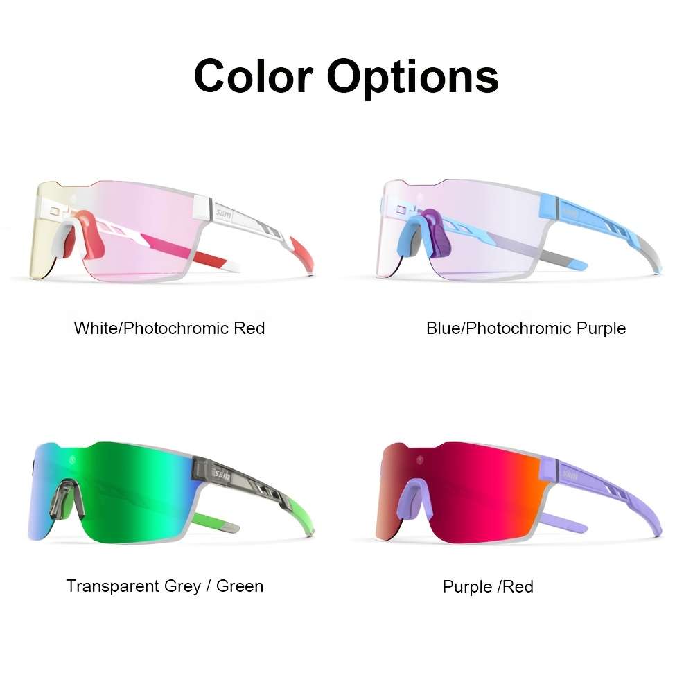 Cycling Glasses Color Transparent Gray  Green
