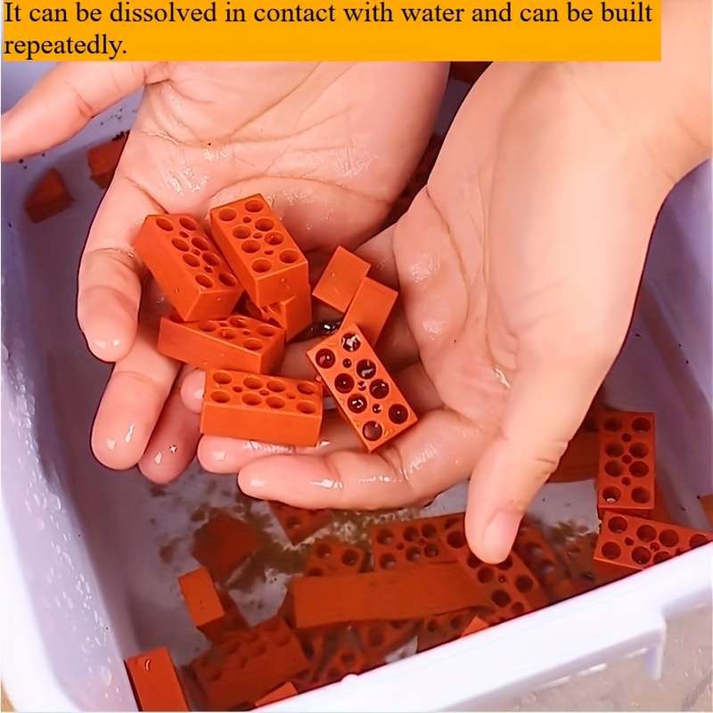 Building Toy Architectural Model Toy Set Color Farmer S Courtyard 186Pcs