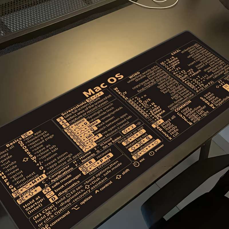 Mouse Pad Size 31.4X15.7Inch