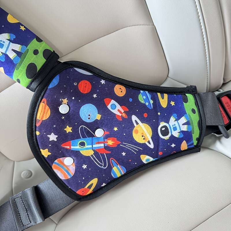 Car Seat Belt Covers Pink Bunny 2Pcs