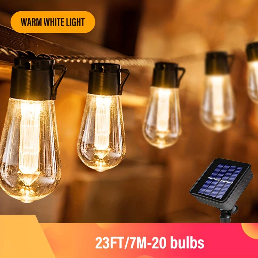 String Lights Size 23Ft 7M 20 Bulbs