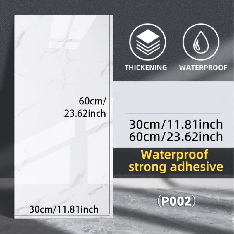 10PCS Nordic Waterproof Contemporary Silver Triangle Amp Glass Rhinestone Vinyl