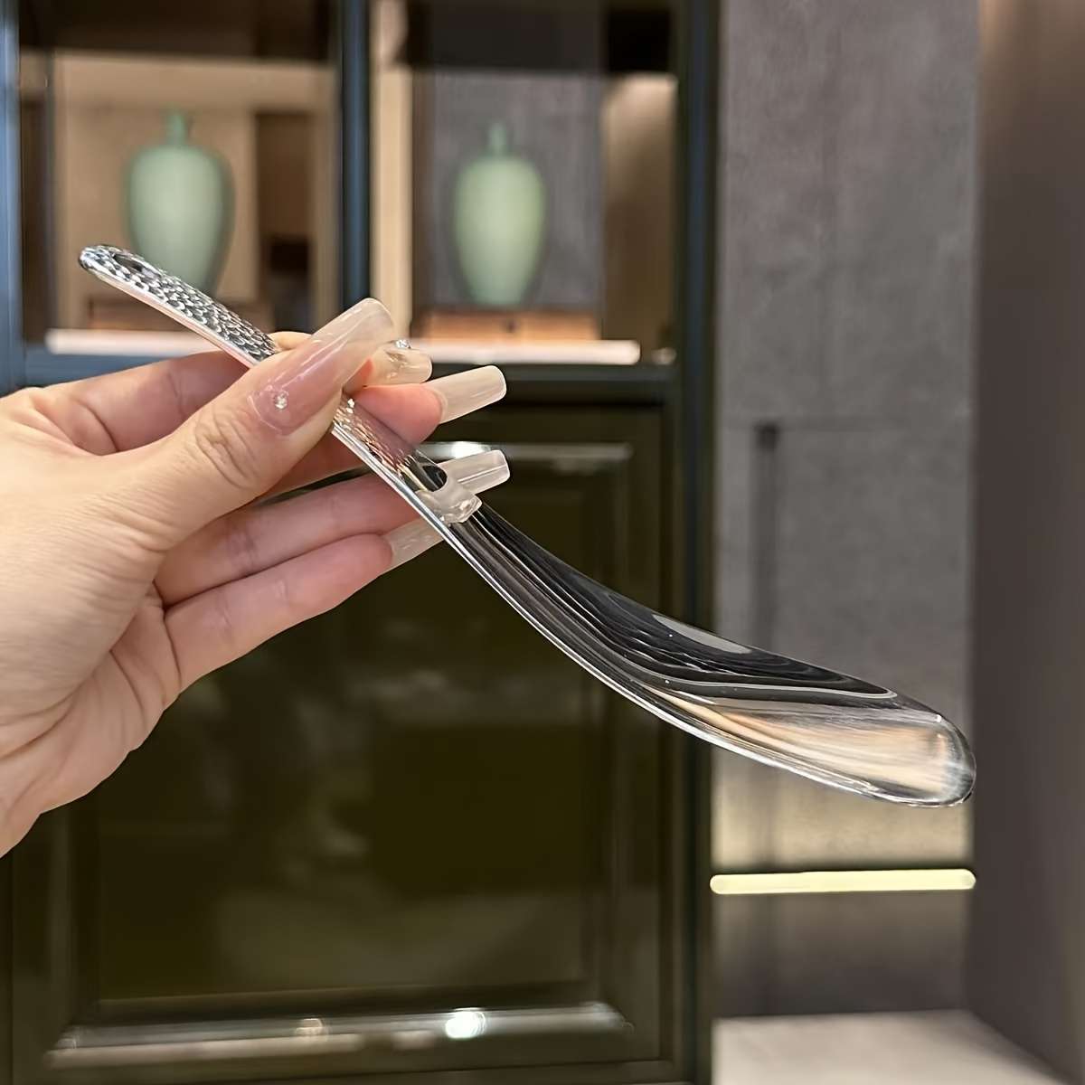 Kitchenware Material  Creative Household Square Stainless Steel Rice Scoop