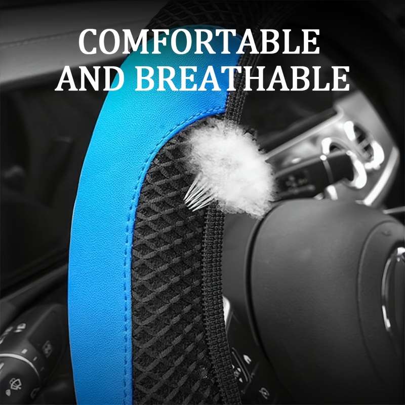 Car Steering Wheel Cover Orange