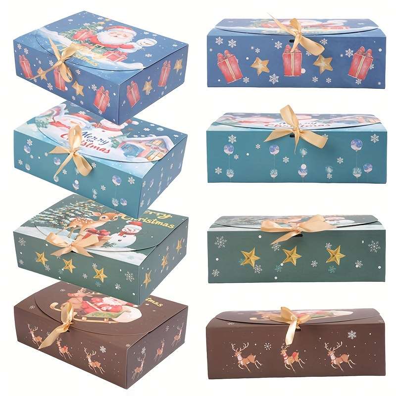 Christmas Gift Boxes Quantity 6Pcs