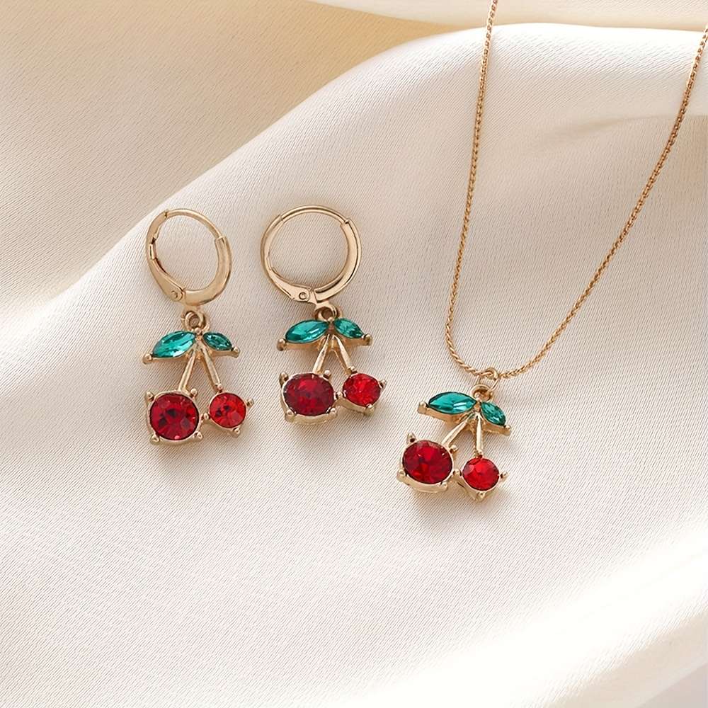 Womens Necklace Model Shining Rhinestone Series Quantity 2Pcs