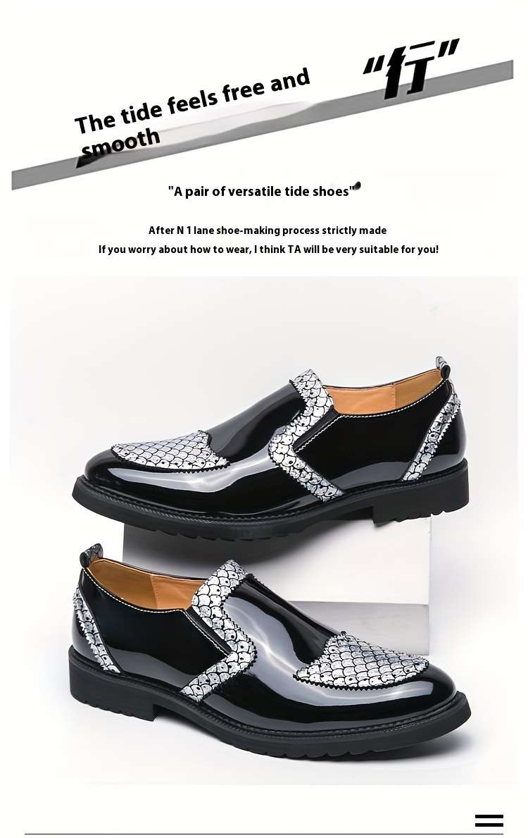 Mens Leather Shoes Color Silvery Sizeuk 7