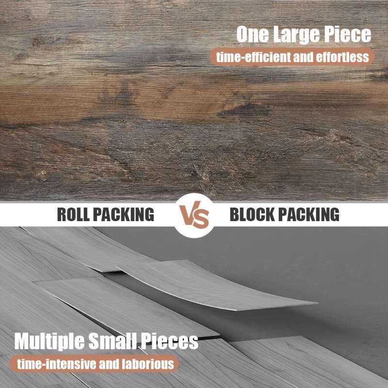 Self Adhesive Floor Stickers Cool Gray Stripes 3Rolls