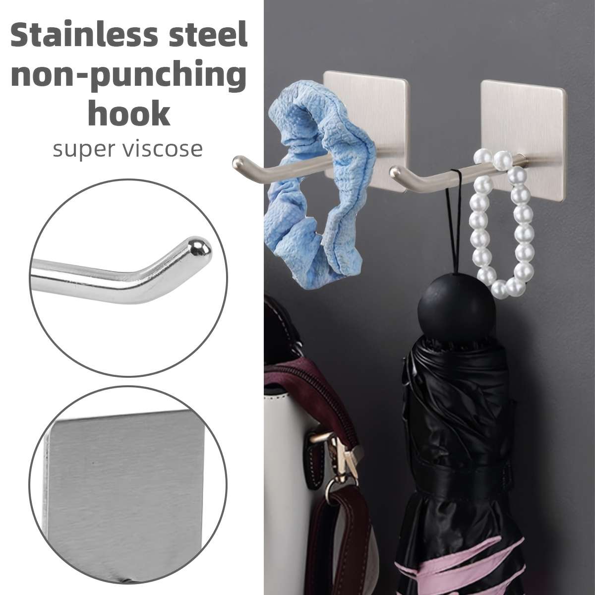 Hook Upstyle 4.5 X 6Cm Style B 9Cm Quantity 2Pcs
