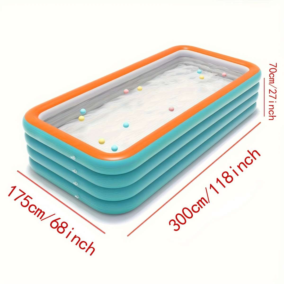 Swimming Pool Size 3 Meters 4 Layers
