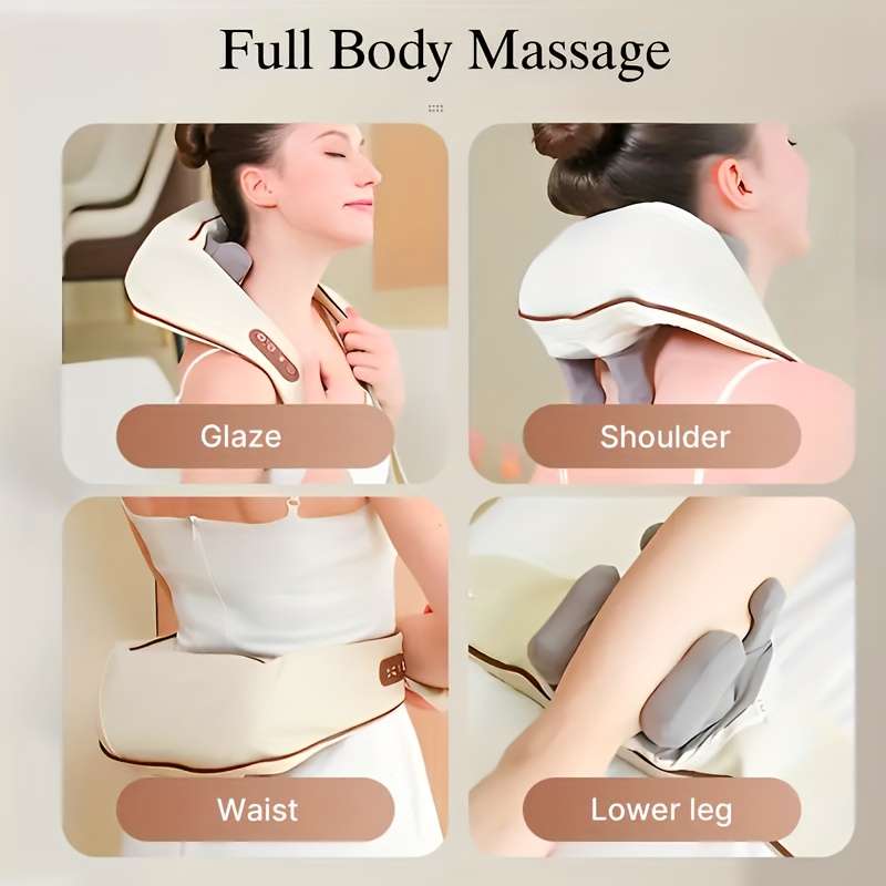 2025 Latest Serratus Massager With Heat Neck And Shoulder