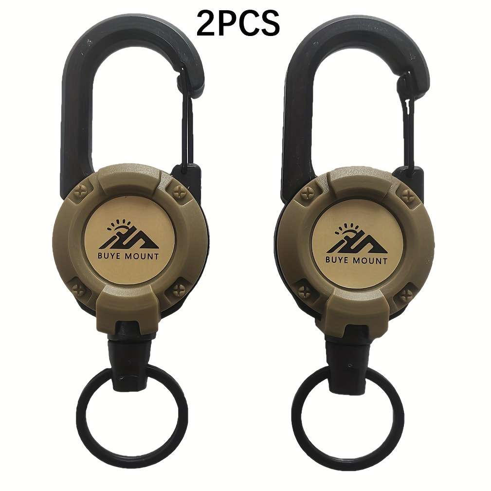 Keychain Ornament Color 2Pcs Khaki