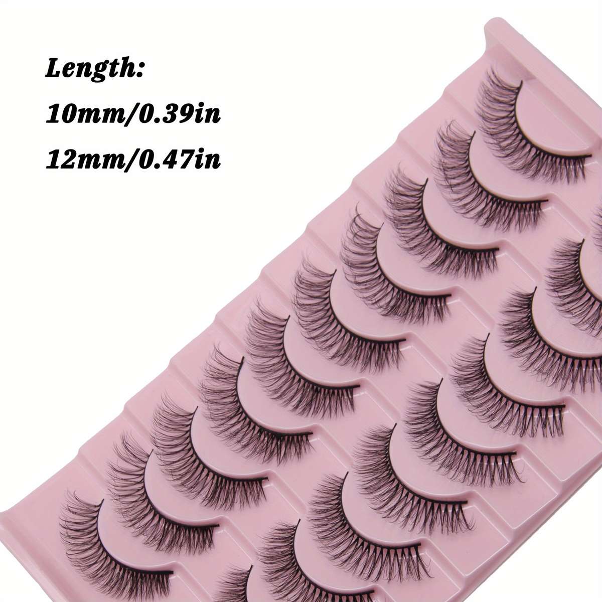 10 Pairs 3d D Curl Lash Extensions Model 999