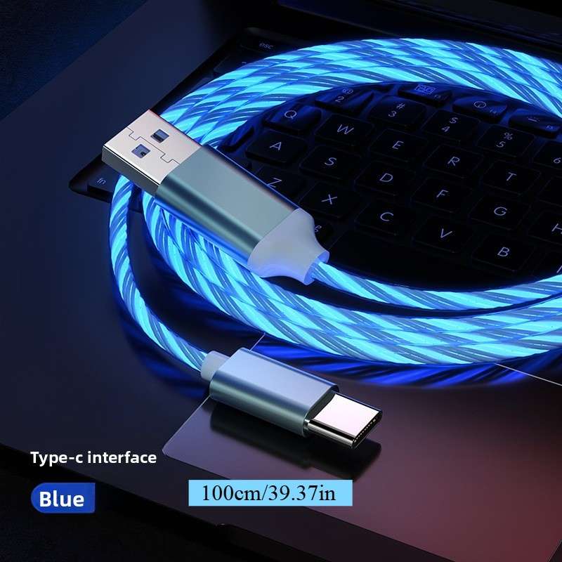 Charging Cable Color Blue Size1M