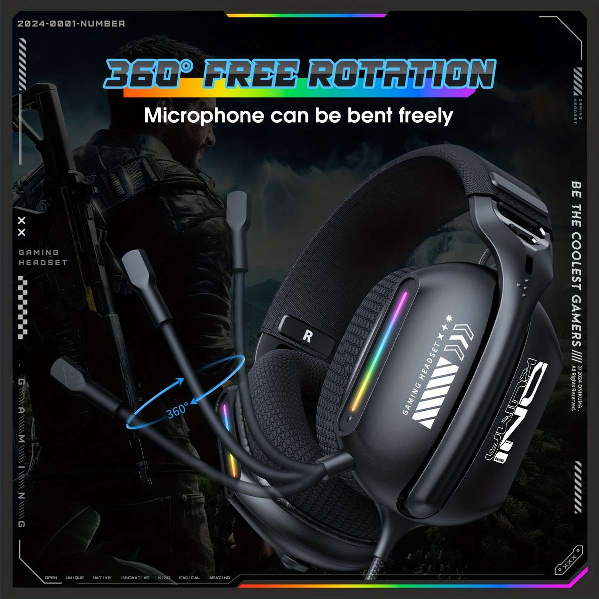 Wired Headphones Items Gaming Headset