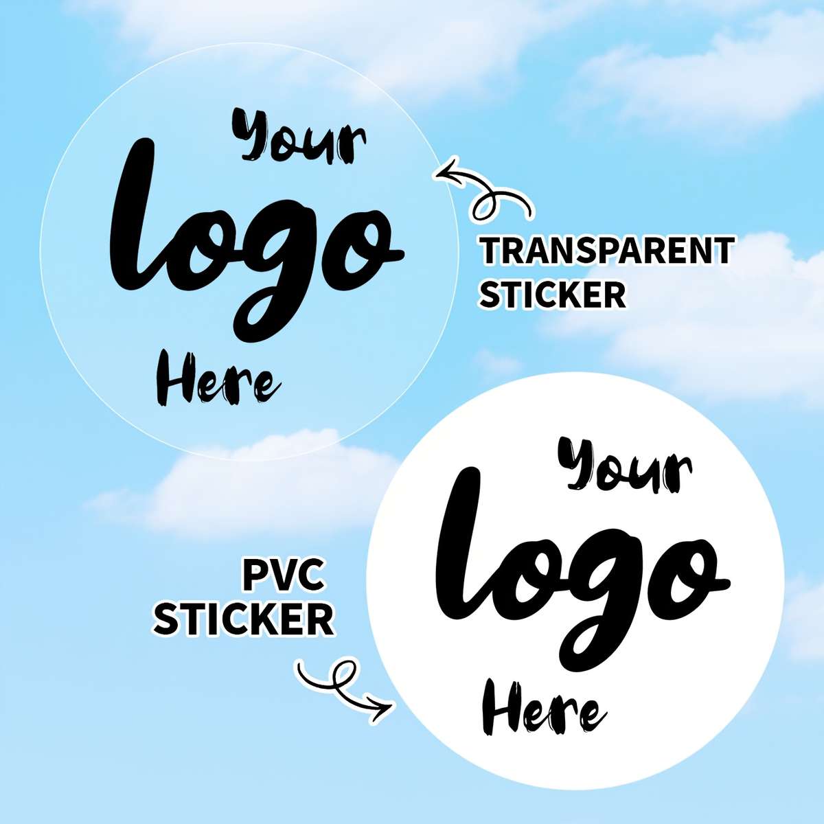 Window Stickers Size 7 Cm Quantity58Pcs  Transparent