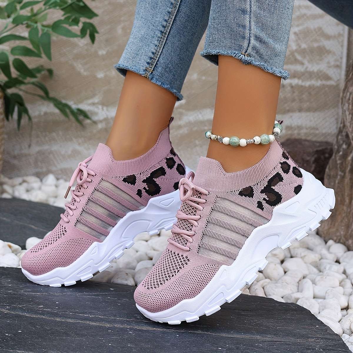 Women S Sneakers Color Pink Sizeuk 4