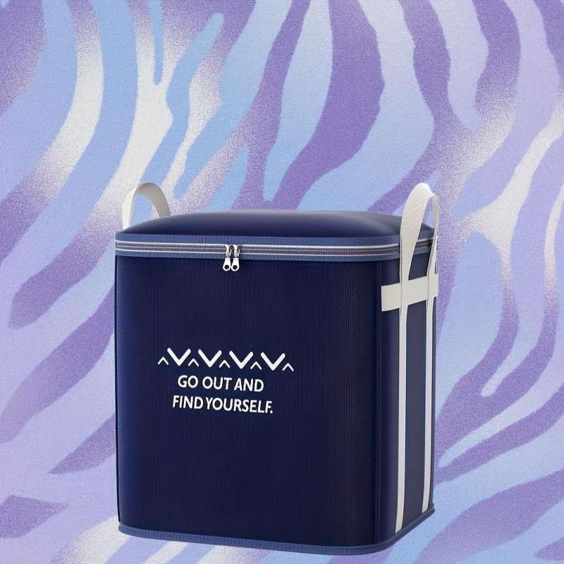 2Pcs Extra Large Classic Navy Blue Storage 2Pcs Navy Blue Oversized 180L