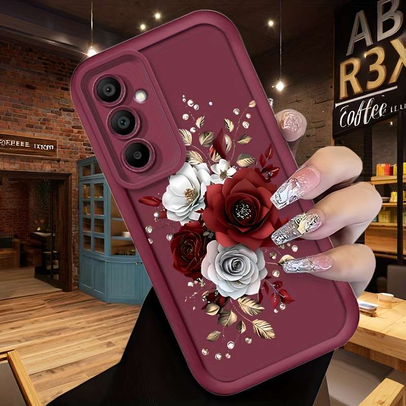 Phone Case Brown Compatible Model Galaxy A35 5G