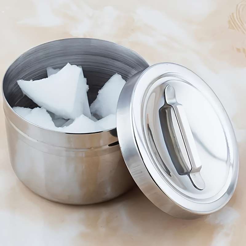 Antibacterial Box Stainless Steel Can 1Pc