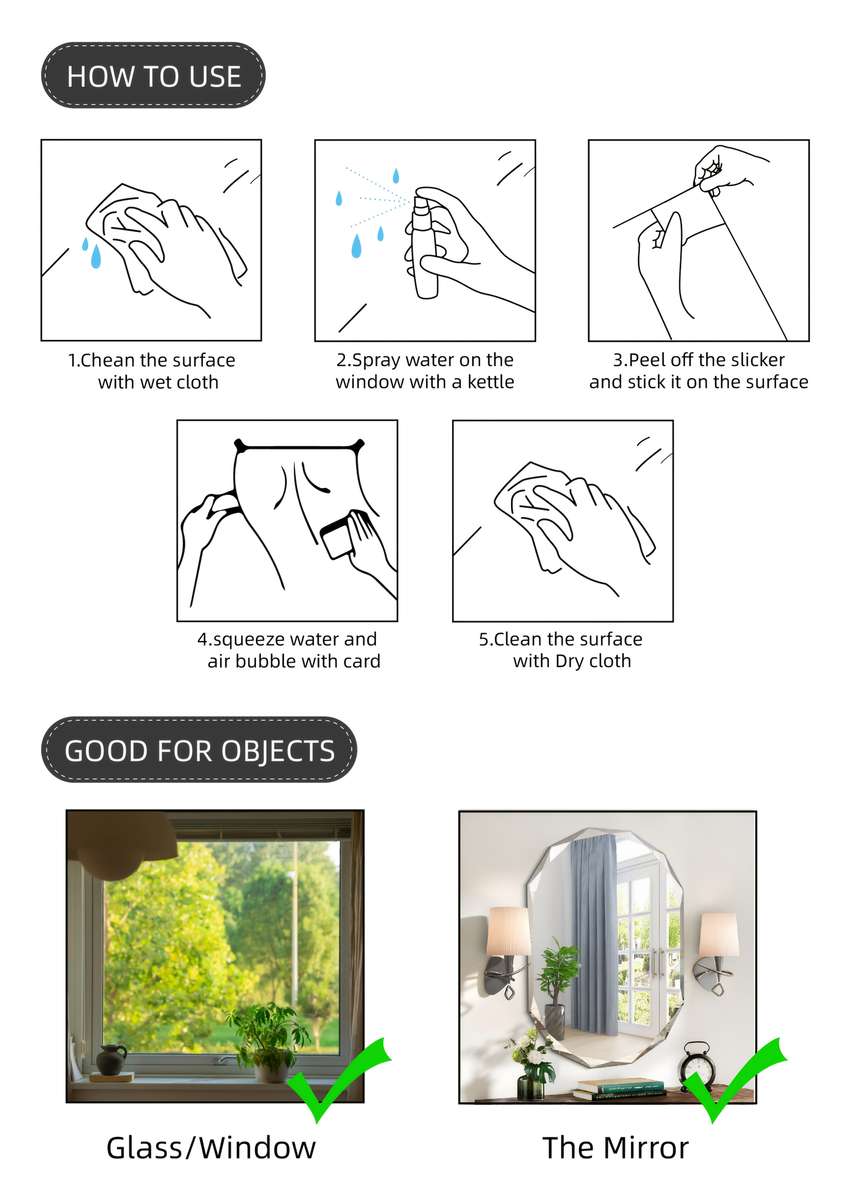 Window Stickers Model J 4060 48 Size40Cm 15.7In 60Cm 23.6In