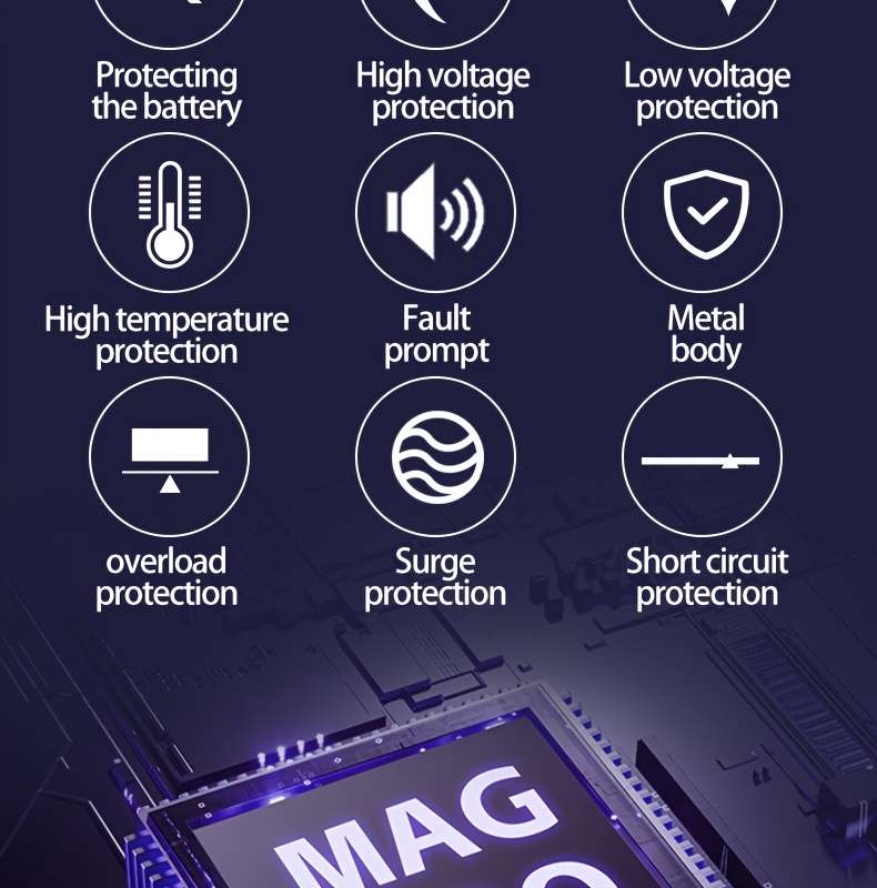 Universal Magqoo Single Socket Input Voltage Data Display Intelligent For