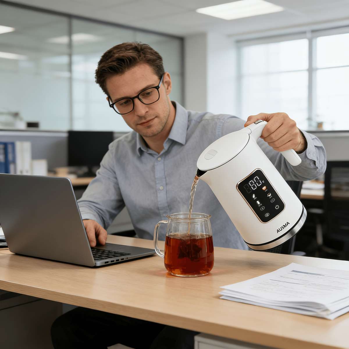 7L Cordless Digital Electric Kettle Precise Temperature