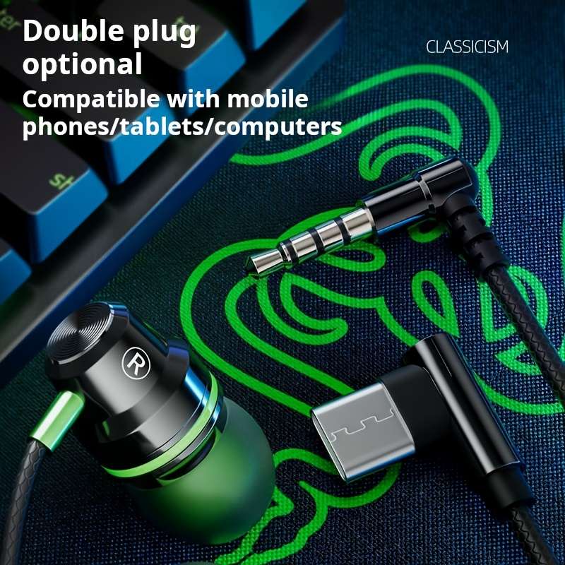 Wired Headphones Silvery Model 3.5Mm Round Jack