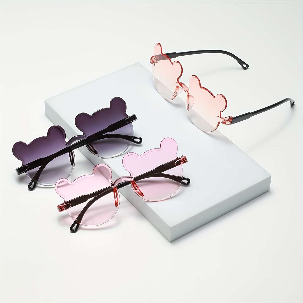 Glasses Color Upper Purple And Lower Blue*2Double Grey