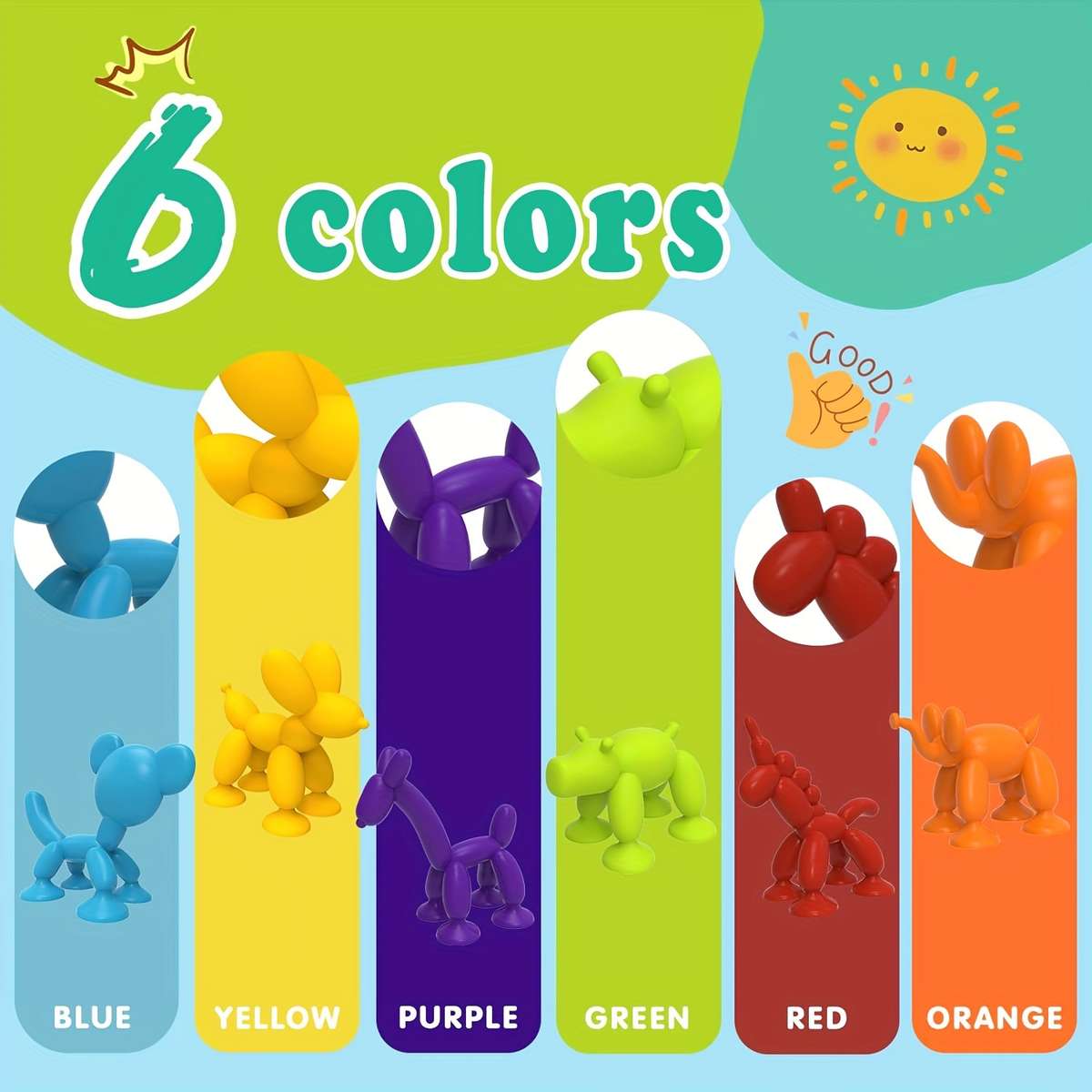 Balloon Quantity 6Pcs