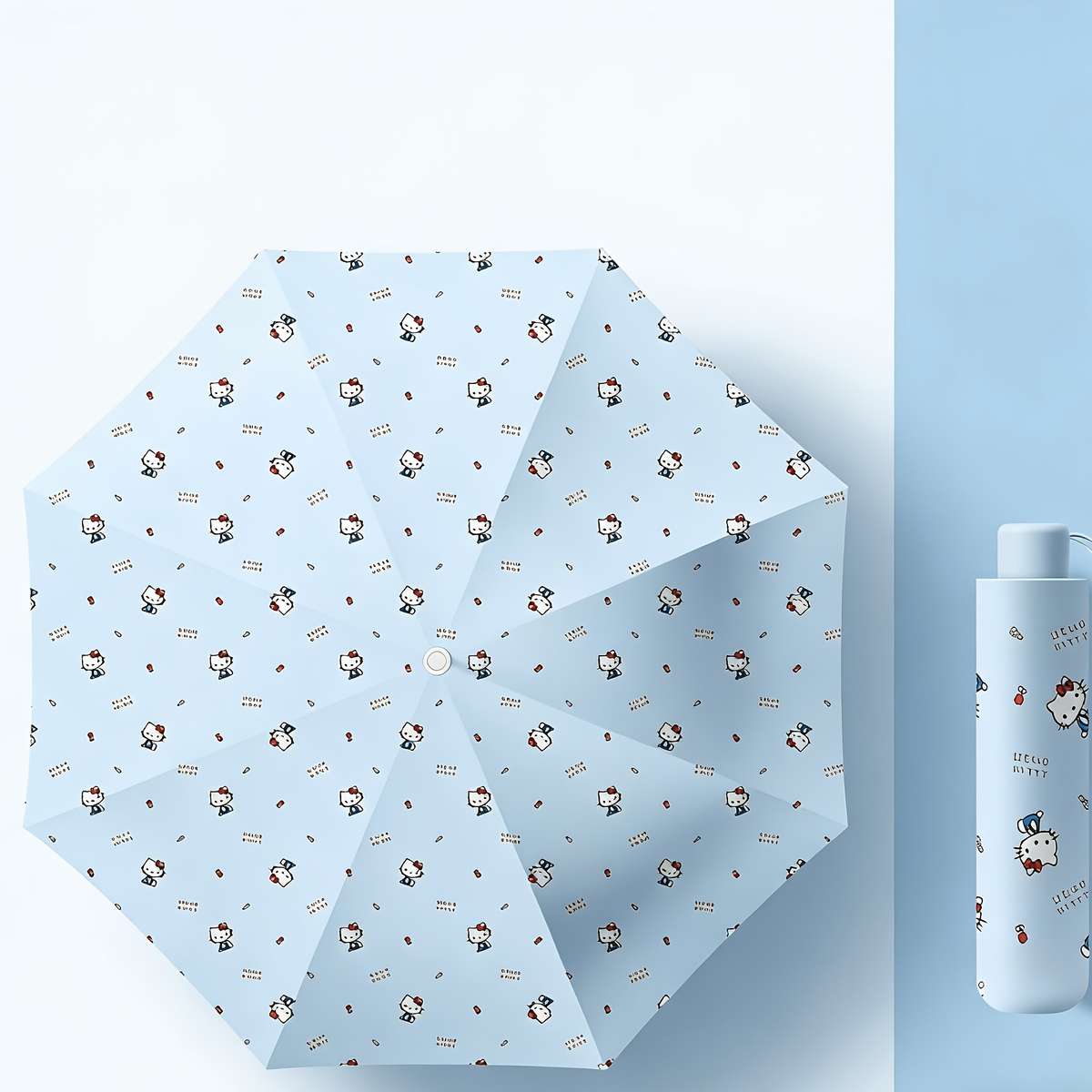 Umbrella Style Hellokitty  White 8K