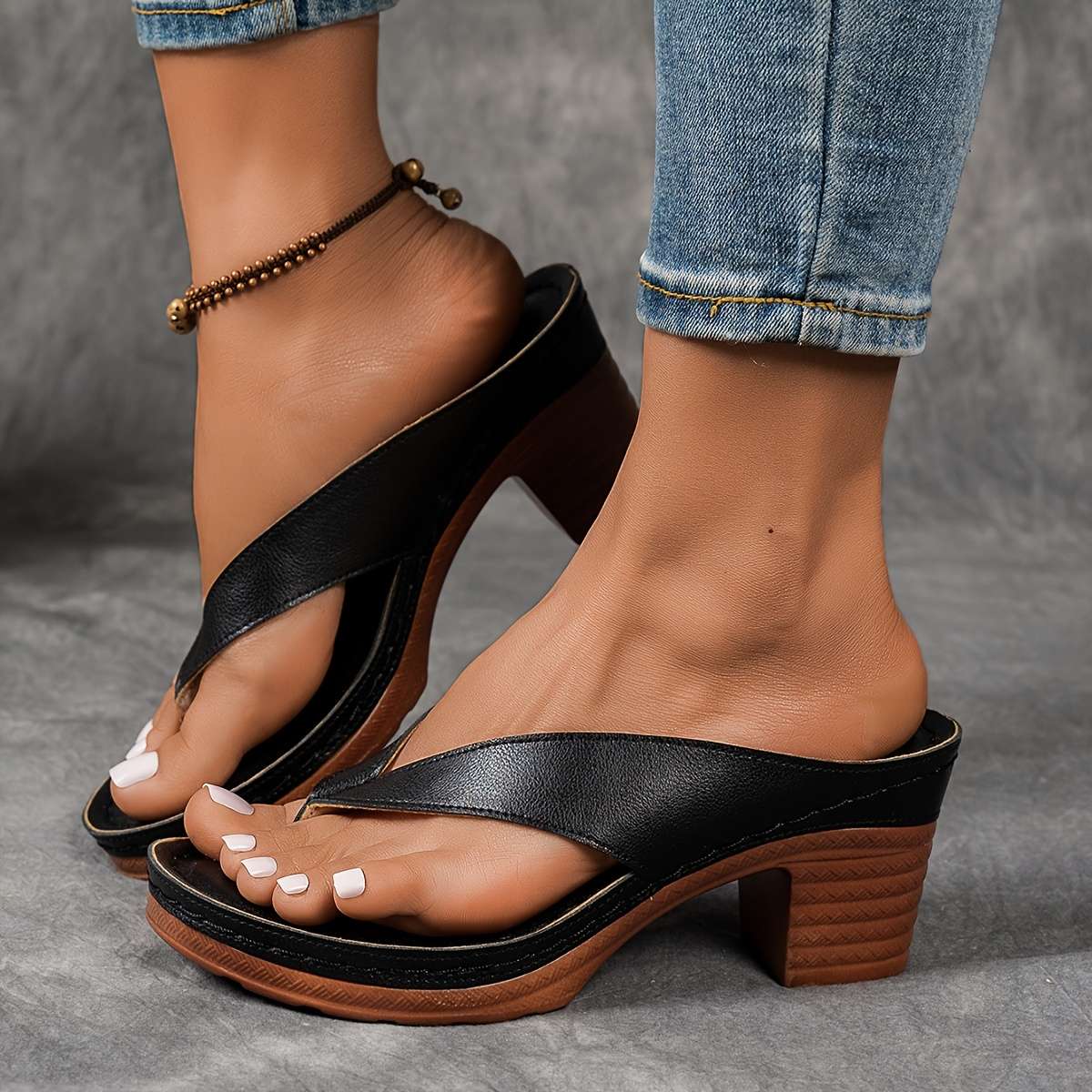 Women S High Heels Color Black Sizeuk 7.5