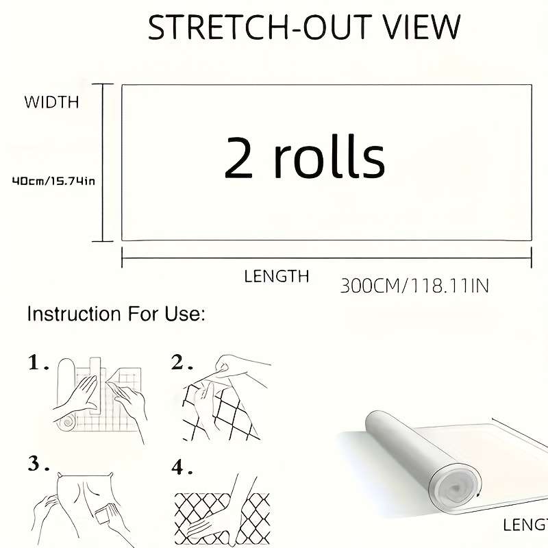 Self Adhesive Floor Stickers Qz 5 2 Rolls