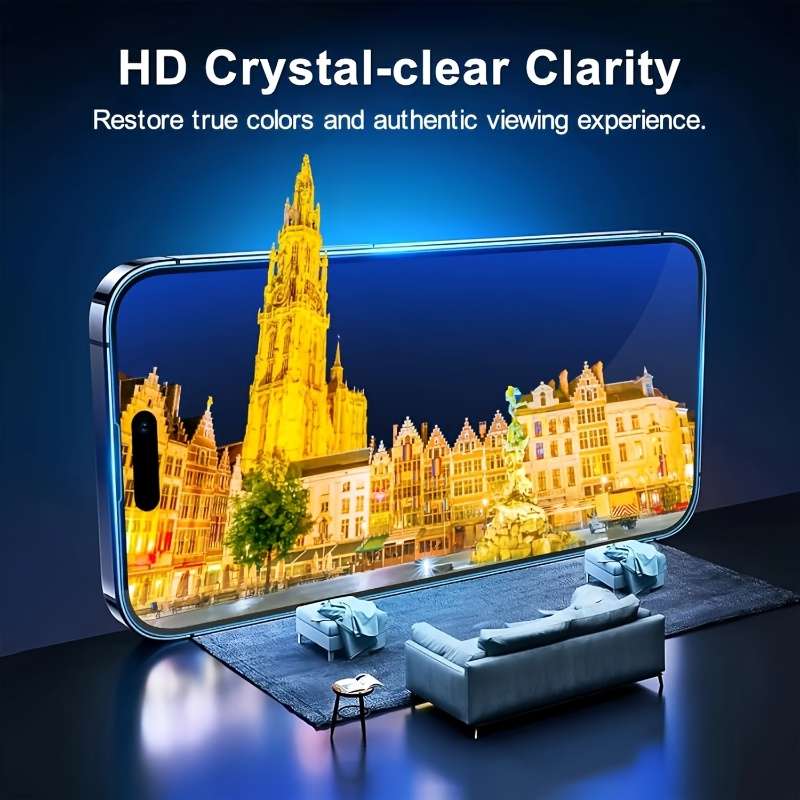 Screen Protector Color 5Pcs Cl Compatible Model Iphone 17 Pro
