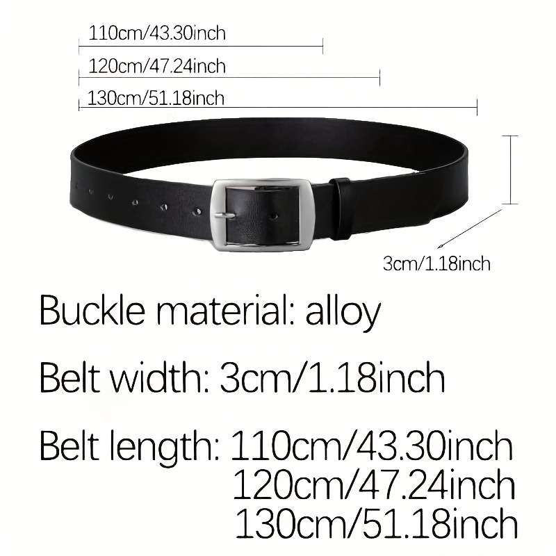 Belt Color 2Pc Brown Size 110Cm