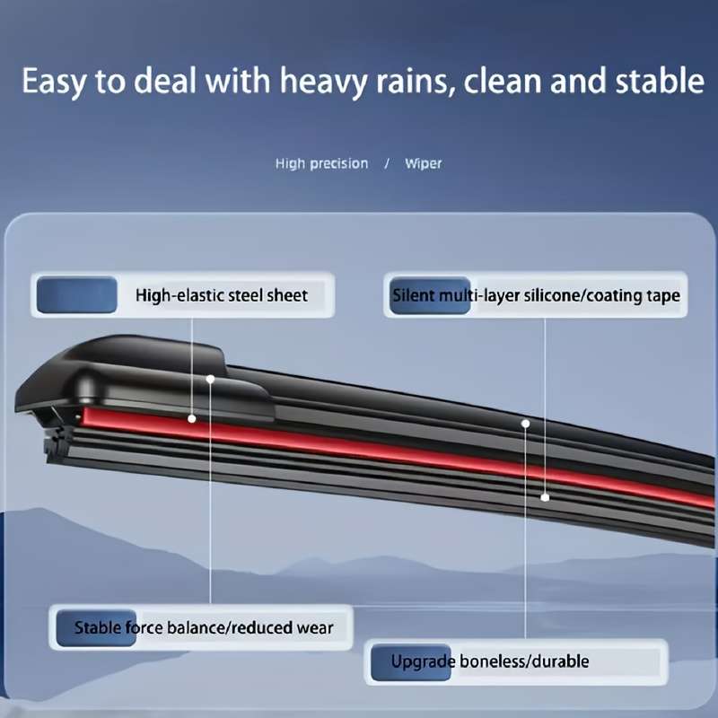 Windshield Wipers Model U Shaped Interface Size 18In 45.5Cm