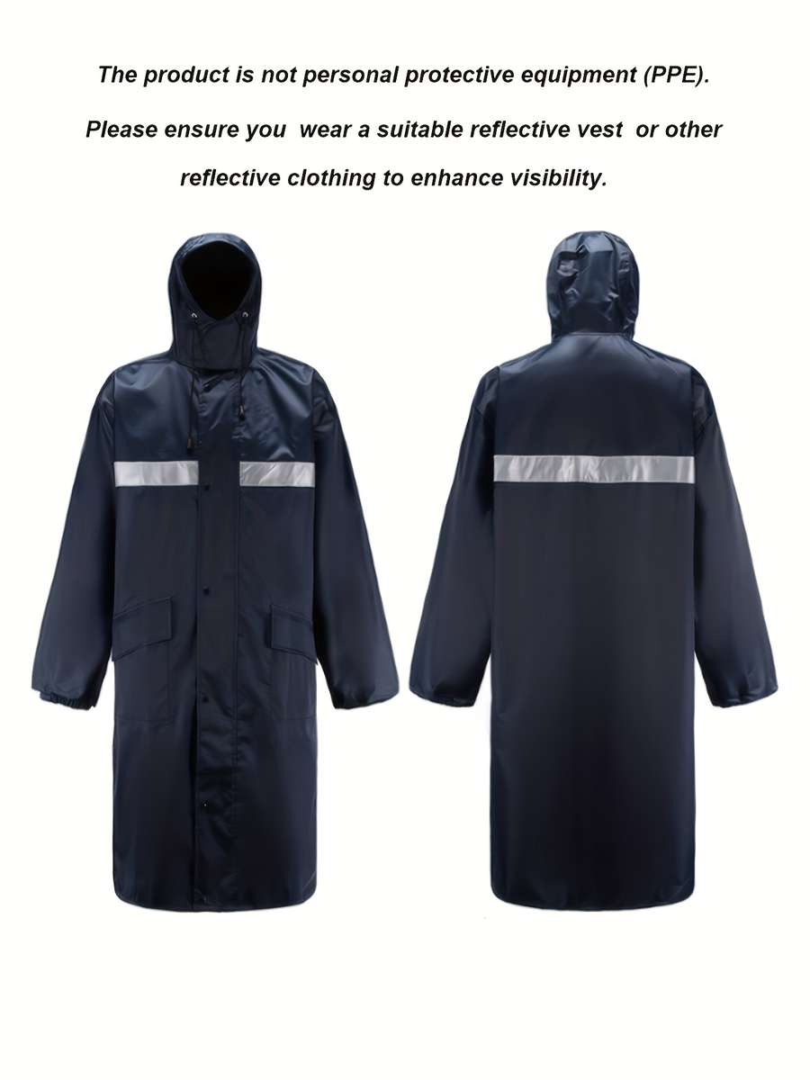 Raincoat Navy Color Size Uk L