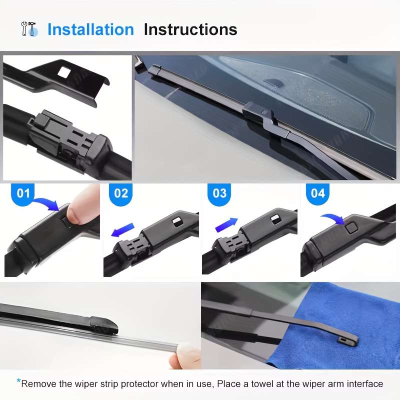 Windshield Wipers Model For Ford Focus 3