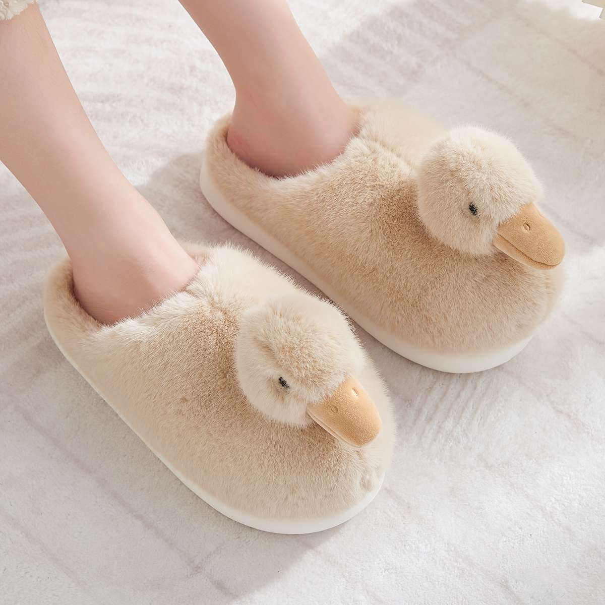 Cotton Slippers Color White Sizeuk 6.5-7
