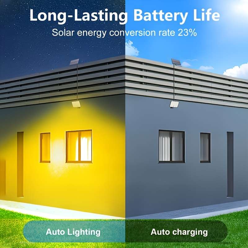 Warm Light 2P Outdoor Solar Light