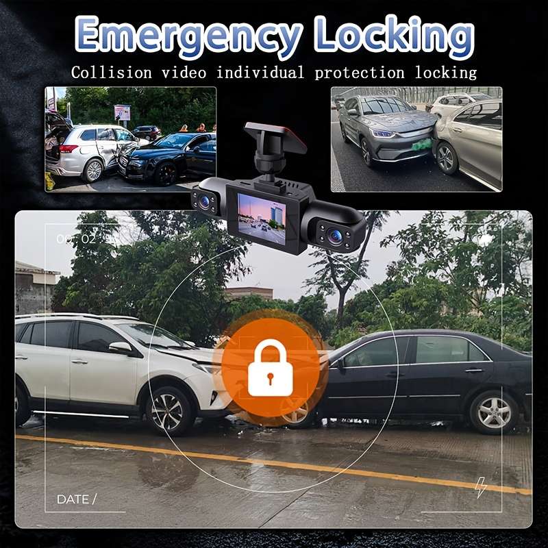 Dashcam Items 4 Channels Dash Camera Capacity32G Card