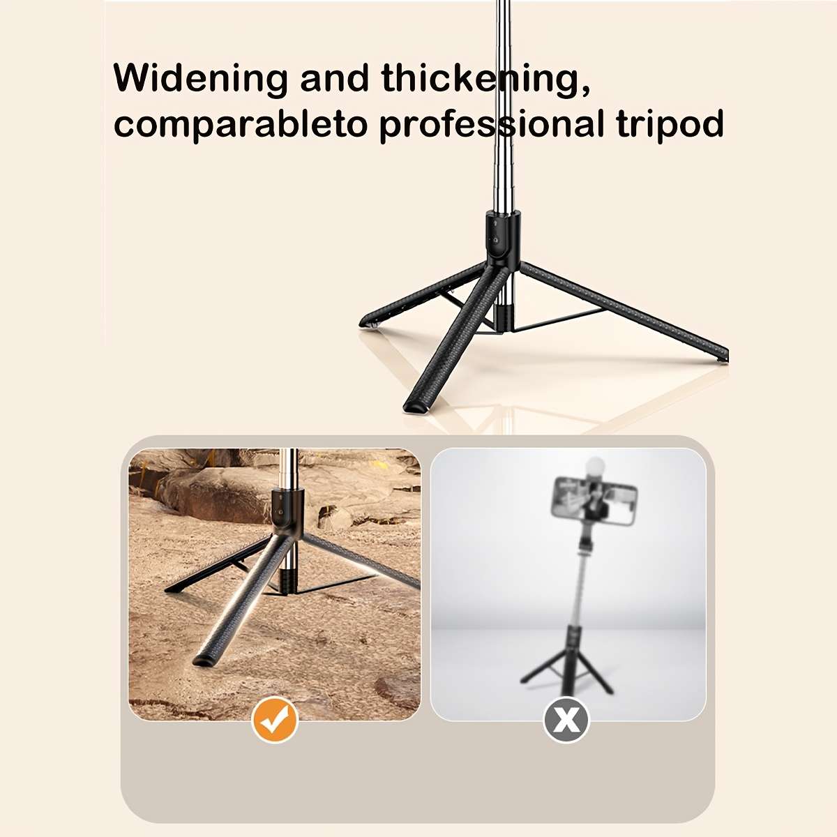 Phone Stand Items White170Cm Selfie Stick